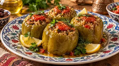 Zeytinyağlı Biber Dolması