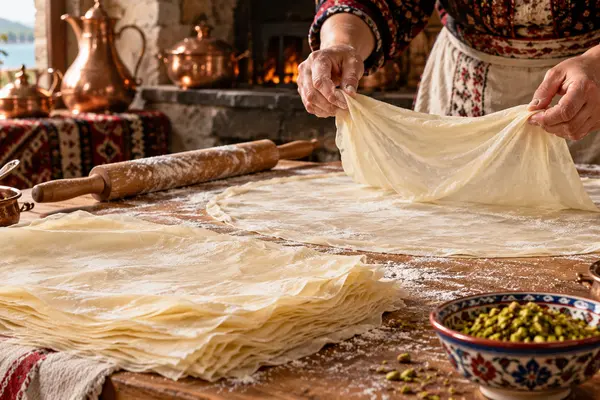 Ev Yapımı Baklava Yufkası